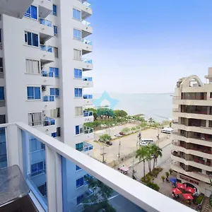 Apartamento Con Balcon Y Vista - Piso 8 Apartamento Cartagena